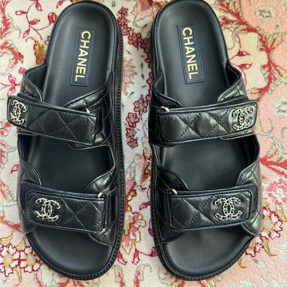 Like new Chanel dad sandals, size 41 - Picture 1 of 14